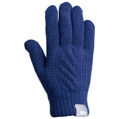 Trespass Kaybell gebreide kinderhandschoenen (Blauwdruk)