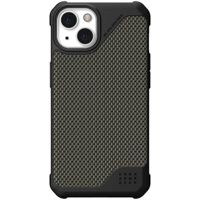 UAG Metropolis LT Backcover voor de Apple iPhone 13 - Kevlar Olive