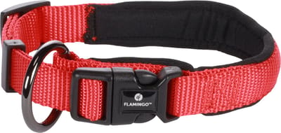 Flamingo Abbi - Halsband Honden - Halsband Abbi Rood Xxs 30-35cm 15mm - 1st - 133146 - 1st
