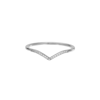 Fame-Venus with stones-Zilverkleurig-Dames Ring