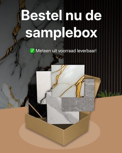 Sample pakket PVC wandpanelen marmerlook - marmer wandpanelen - wandpanelen marmerlook - badkamerpaneel - sample pakket 6 stuks - PVC wandpaneel - waterdicht - wandpaneel badkamer - pvc marmerlook paneel - AKUPANELDEAL