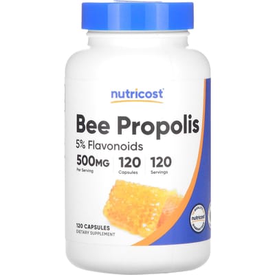 Nutricost, propolis, 500 mg, 120 capsules