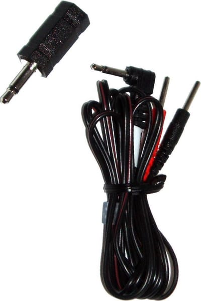 ElectraStim - Electrosex - Jack Adaptor Cable Kit 3.5 mm naar 2.5 mm