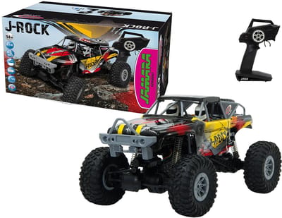 Jamara RC voertuig - 410113 RC Crawler J-Rock - 4WD - Li-Ion Batterij - 2,4GHz RC Model Kant en Klaar - 1:10