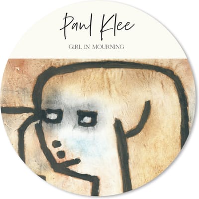 Muismat rond 20x20 cm - Mousepad Paul Klee - Oude meesters - Kunst - Ronde muismatten