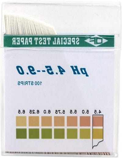 Bodemtestkit - Grondtest papier - Planten verzorgen - Meet 45-9 bereik - 100 stuks - Niet gespecificeerd
