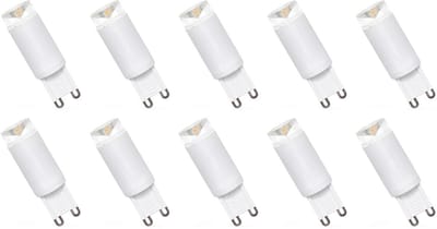 Spectrum LED Insteeklampje G9 2.5W - 230V - 210 Lumen - 6000K Koud wit - Helder daglicht - Energiezuinig - 10 stuks