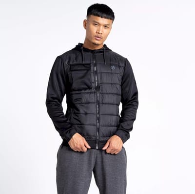 Dare2B Heren Look Sharp Hybrid Jas Black Maat M