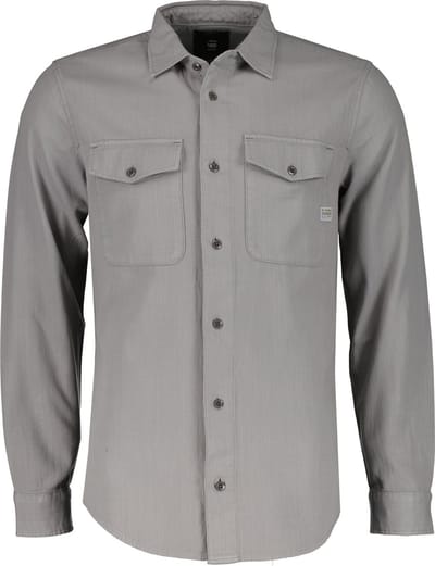 G-Star Overhemd - Slim Fit - Grijs - L