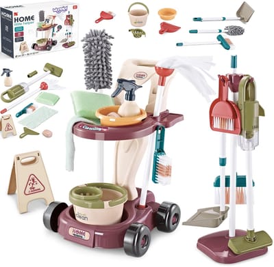 Woopie Xxl Reinigingsset 3-in-1 Trolley 26-delig.