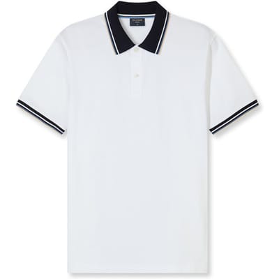 OLYMP Polo Casual - modern fit polo - wit