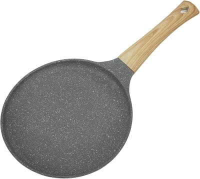 Omgoods - Crêpe Maker, Aluminium Koekenpan met Antiaanbaklaag - 24cm