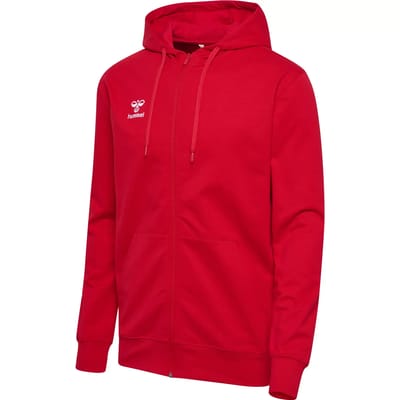 Hummel Heren Zip Hoodie met Logo en Rits