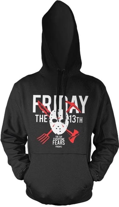 Friday the 13th The Day Everyone Fears Big Tall Hoodie WB-3-F13TH007-H62-12