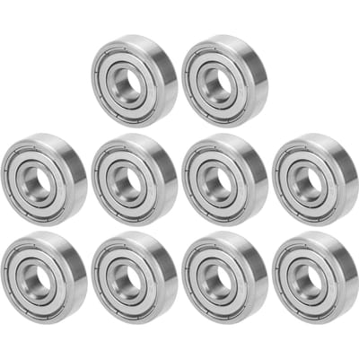 Lot de 10 roulements à billes en acier inoxydable pour patins à roulettes à grande vitesse S629Z