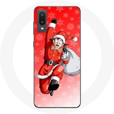 Coque - Maniacase - Samsung Galaxy A02 - Anime Son Goku Dragon Ball - Souple - Protection chocs et rayures