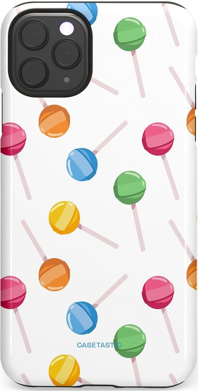 Casetastic Hoesje Geschikt voor Apple iPhone 11 Pro Max - Stijlvolle Beschermende Duo-layer Case - Lollybom