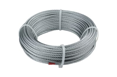 Staalkabel verzinkt 3 mm | Bundel 25 meter