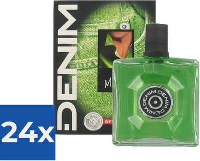 Denim Aftershave Men - Musk 100 ml - Voordeelverpakking 24 stuks