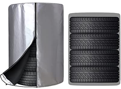 Waterdichte en stofdichte bandentas voor 4 banden, geschikt voor 18-22 inch, 210D Oxford