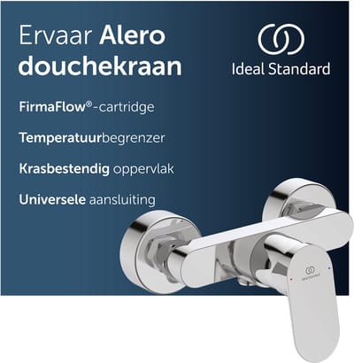 Ideal Standard Alero douchekraan, voor opbouwmontage – Chroom