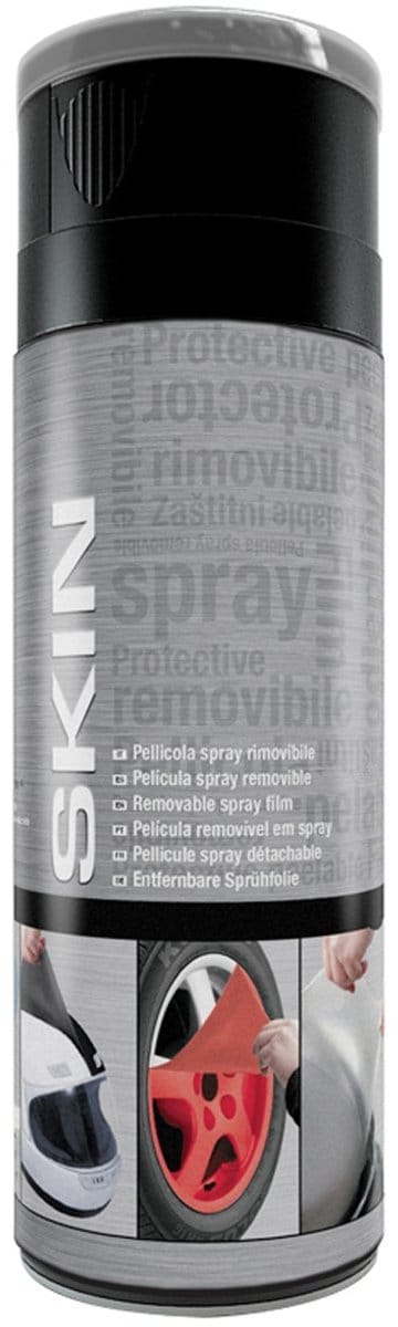 Vloeibare Rubber Spray – Mat Zwart – 400 Ml – Afneembare Rubbercoating – Voor Auto, Velgen, Bumpers En Kunststof – Rubberlak, Beschermspray, Rubber Verf, Coating Spray Voor Auto En Motor [17180BK]