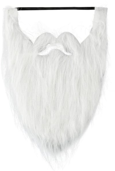 WiseGoods Premium Grappige Nep Snor Voor Verkleedfeest Wit - Halloween - Carnaval - Photobooth Feestaccessoire - Feest - Verkleden