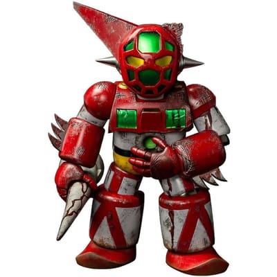 Shin Getter Robo vs Neo Getter Robo Chibi Creature Vinyl Figure First Getter Robo-1 (The Final Battle in New York) 17 cm