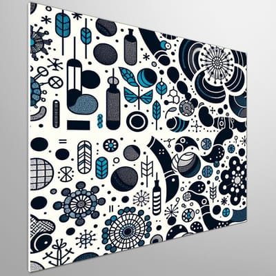 Kunstprint | Wanddecoratie | Forex | 80 × 80 cm