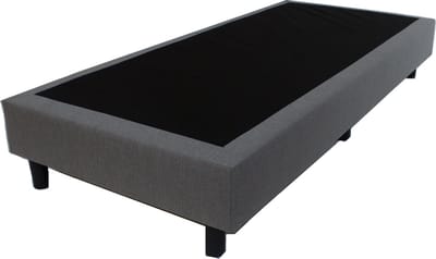 Boxspring Deluxe Grijs - Bonell geveerd- 90x200cm