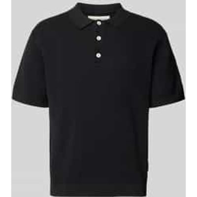 regular fit poloshirt met labeldetail model 'ISAKSSON'