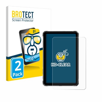 BROTECT - Screenprotector voor Doogee R10 / R20 - Folie Beschermfolie transparant 2 Stuks