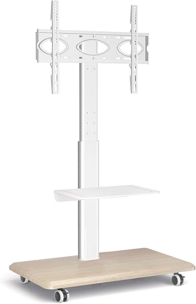 Omgoods - TV Stand met Wielen voor 26-70 Inch Televisies