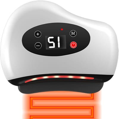 Voetmassager Spierroller - Beenmassage Herstel - Dagelijks Thuisgebruik - Warmte en Roodlicht - 157 x 122 cm - Zwart