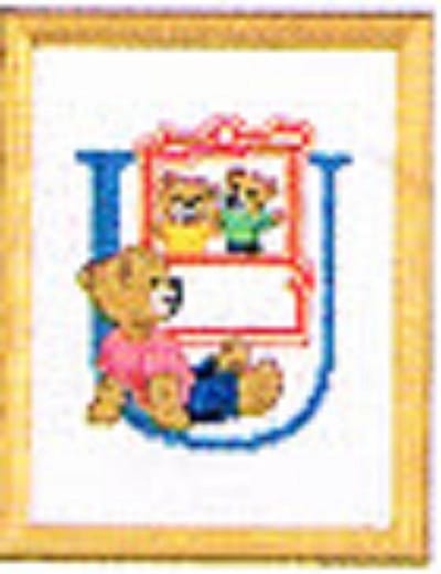 Vervaco borduurpakket alfabet