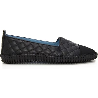 Gevlochten lederen espadrilles voor vrouwen El Cielo Ava