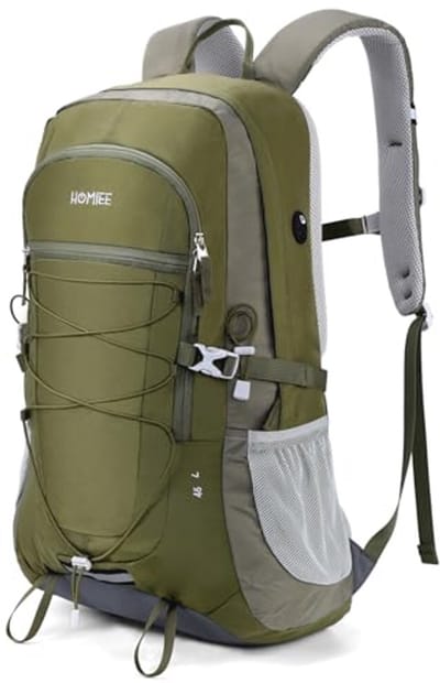Lichte en ademende 45L Hiking Backpack voor Trekking en Outdoor Activiteiten