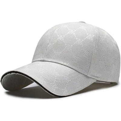 Sandwich Harde Top Baseballpet Met Grote Klep Voor Buitenactiviteiten, Winkelen, Reizen En Vrije Tijd. Modieuze Baseballpet. white