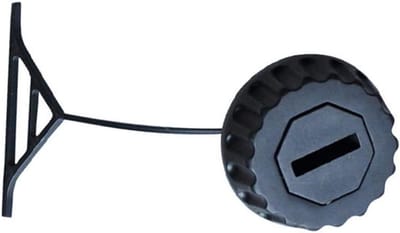 Kettingzaag Oliedeksel - Tankdop Reserveonderdeel - Onderhoud Gereedschap - Sterke Luchtdichtheid - 4.1 cm Binnendiameter - Zwart