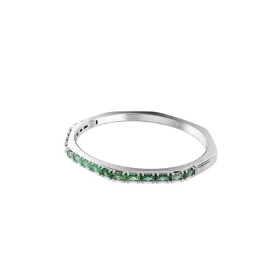 Swarovski 'Matrix Baguette' Dames Basismetaal Armband - Zilver 5705785