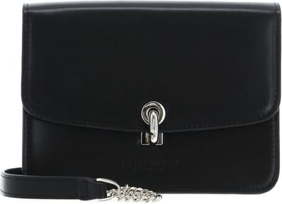 SEIDENFELT MANUFAKTUR Schoudertas Kisa Mini Crossbody Black Zwart