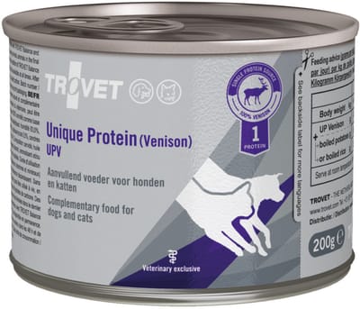 TROVET Unique Protein UPV (Venison) - 6 x 400 g