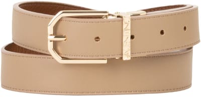 VALENTINO riem Double Belt W105 Beige / Cuoio Oro Lichtbruin bruine