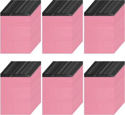 Grote Zelfklevende Verzendzakken 40x55cm - 100 Stuks Roze Plastic Verzendtassen voor Kleding en Verzending