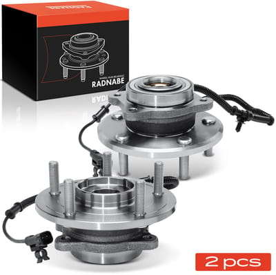 Frankberg 2x Wielnaaf Set Achter voor Subaru Impreza
