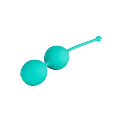 Dream Toys Vaginale balletjes SEE YOU IN BLOOM DUO BALLS 36MM Groen