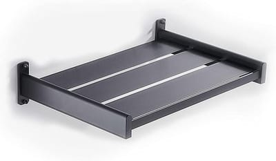 Projector plank - Wandmontage houder - Apparatuur opbergen - Stabiele legering constructie - 20.86 inch lengte - Zwart