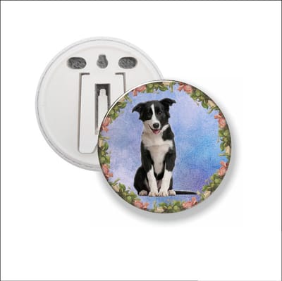 Button Met Clip - Hond