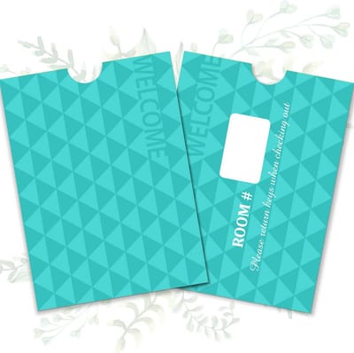 2000 Stuks Key Card Enveloppen voor Hotels en Kantoor - Geschikt voor Creditcards en Cadeaubonnen - 6 x 9 cm