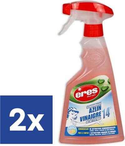 Eres Schoonmaakazijn 14° Spray - 2 x 500 ml